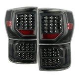 xTune Toyota Tundra 07-13 LED Tail Lights Black ALT-JH-TTU07-LED-G2-BK