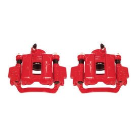 Power Stop 10-18 Lexus GX460 Rear Red Calipers w/Brackets - Pair