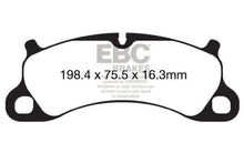 Load image into Gallery viewer, EBC 12-15 Porsche 911 (991) Carrera S 3.8L (Cast Iron Rotor Only) Bluestuff Front Brake Pads