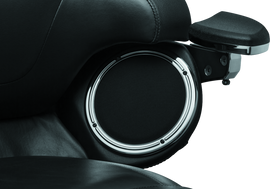 Kuryakyn Rear Speaker Accents For 14-Up Touring Models Chrome