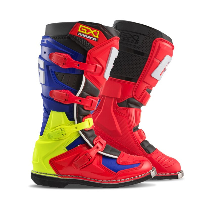 Gaerne GX1 Boot Red Multi Size - 9