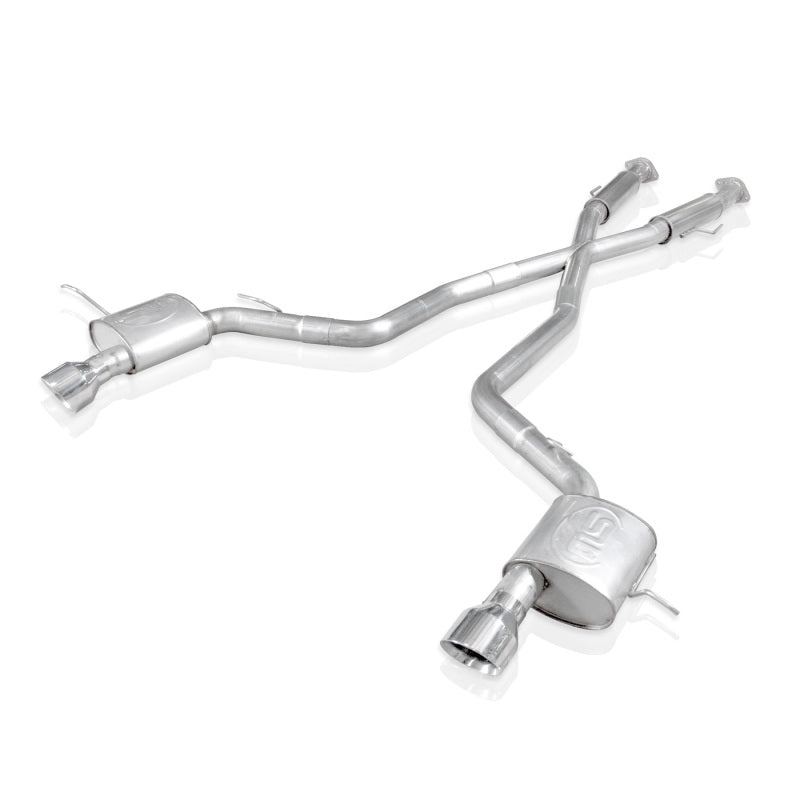 Stainless Works 2012-17 Jeep Grand Cherokee 6.4L Catback Chambered Mufflers X-Pipe