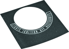 Bikers Choice 68-84 FL 71-72 FX 80-86 FXWG 84-99 Softail Dash Switch Decal Replaces H-D 71300-79 5Pk