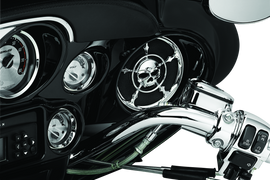 Kuryakyn Zombie Speaker Grills Chrome