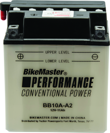 BikeMaster BB10A-A2 Battery