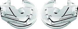 Kuryakyn Brake Rotor Cover Honda 01-17 GL1800 Chrome