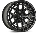 Vossen HFX-6 22x10 - 6x135 - ET-18 - Super Deep - 87.1 - Satin Black Wheel
