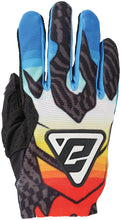 Load image into Gallery viewer, Answer 25 Aerlite Drip Gloves Black/White/Rainbow - XL