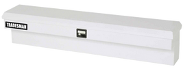 Tradesman Steel Side Bin Truck Tool Box (48in.) - White