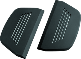 Kuryakyn Premium Passenger Board Inserts 86-Up Touring Models Black