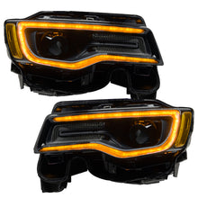 Load image into Gallery viewer, Oracle 1421 Jeep Grand Cherokee Dynamic Headlight DRL Upgrade Kit  ColorSHIFT Dynamic