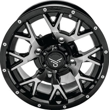 Load image into Gallery viewer, QuadBoss Barbwire 14X7 - 5+2 - 4/137 - Black Machined