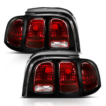 Load image into Gallery viewer, ANZO 1994-1998 Ford Mustang Taillight Dark Red Lens (OE Style)