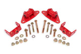 BMR Suspension 14-19 Chevrolet Corvette Motor Mount Kit - Red