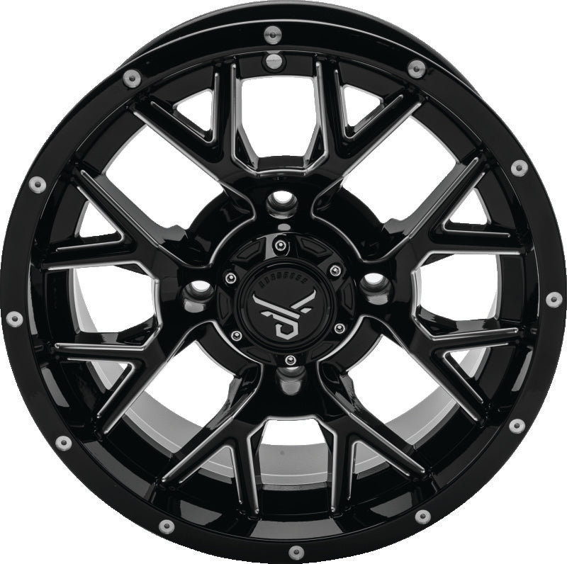 QuadBoss Barbwire 14X7 - 4+3 - 4/156 - Milled