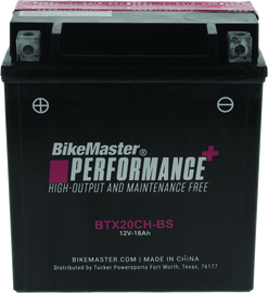 BikeMaster BTX20CH-BS Battery