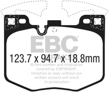 Load image into Gallery viewer, EBC 2018+ BMW X3 M40i (G01) 3.0T Greenstuff Front Brake Pads