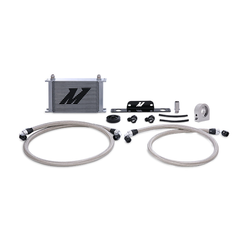 Mishimoto 10-15 Chevrolet Camaro SS Oil Cooler Kit (Non-Thermostatic) - Silver