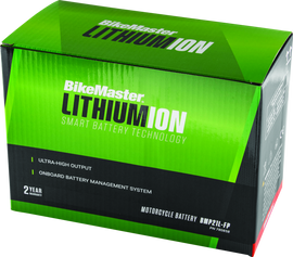 BikeMaster Lithium Ion 2.0 Battery BMP21L-FP