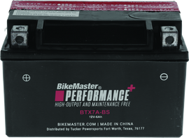 BikeMaster BTX7A-BS Battery