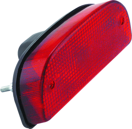 Bikers Choice Replacement Custom Fatbob Rear Taillight W/Red Lens