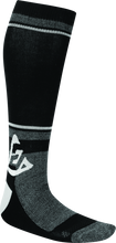 Load image into Gallery viewer, Answer Moto Socks Black Youth - Small/Medium