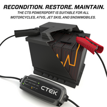 Load image into Gallery viewer, CTEK Battery Charger - CT5 Powersport - 2.3A