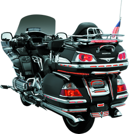 Kuryakyn Trunk Keyhole Trim 01-17 GL1800 Chrome