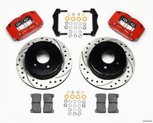 Load image into Gallery viewer, Wilwood Dynapro Radial Rear Kit 12.19in Drilled Red 2004-2006 Pontiac GTO