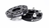 Torque Solution Forged Aluminum Wheel Spacer Subaru 56mm Hub 5x100 - 25mm