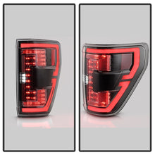 Load image into Gallery viewer, Spyder 21-23 Ford F150 (Halogen w/ Blind Spot) Full LED Tail Lights - Black (ALT-YD-FF15021HALBS-BK)