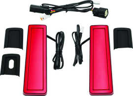 Kuryakyn Tracer Filler Panel Lights Red Lens