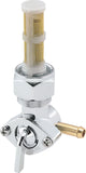 Bikers Choice 78-86 Big Twin & XL Chrome 22MM Petcock Straight Right Facing Outlet
