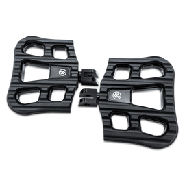 Performance Machine 18-24 M8 Softail Floorboard Assembly Mini Rider Drifter - Black Ops