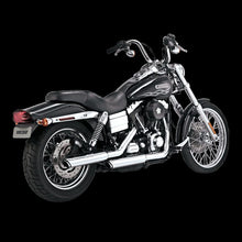 Load image into Gallery viewer, Vance &amp; Hines HD Dyna 91-17 3In Twin Slash Slip PCX Slip-On Exhaust