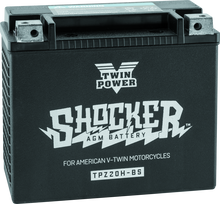 Load image into Gallery viewer, Twin Power YTX-20H Shocker Battery Replaces H-D 65991-82B 310 CCA