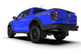 Rally Armor 23-25 Ford Ranger Raptor Black UR Mud Flap Blue Logo