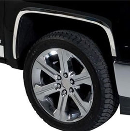 Putco 14-15 Chevy Silverado LD - Full Stainless Steel Fender Trim