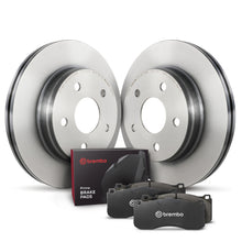 Load image into Gallery viewer, Brembo OE 11-18 Porsche Cayenne/11-17 Volkswagen Touareg Rear Disc Brake Kit