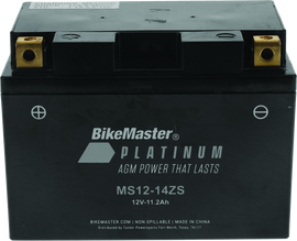 BikeMaster AGM Battery - MS12-14ZS