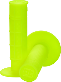 ProTaper 1/2 Waffle Grips - Neon Yellow
