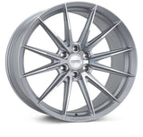Vossen HFX-2 22x9.5 / 6x139.7 / ET20 / Deep Face / 106.1 - Silver Polished Wheel