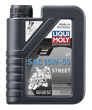 Load image into Gallery viewer, LIQUI MOLY 1L Motorbike 4T SAE 15W50 Street