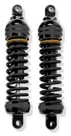 Progressive Harley Ultra Low 944 Series Shocks 12.5in Heavy Duty - Blk/Gld