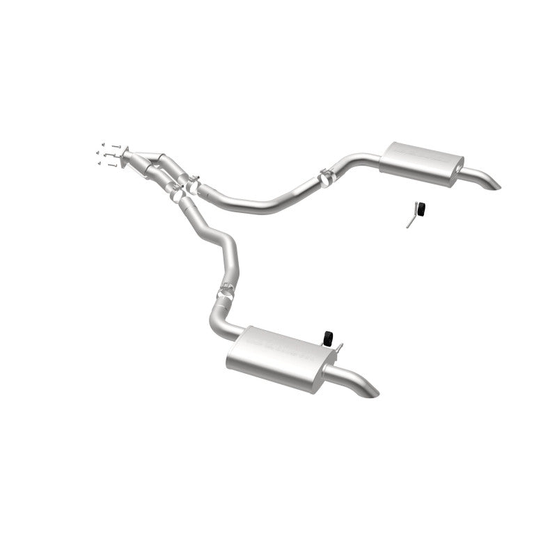 MagnaFlow 75-79 Chevy Corvette V8 5.7L Dual Split Rear Exit Stainless Cat-Back Perf Exhaust