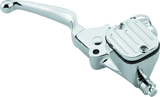 Bikers Choice Chrome 96-07 FL 96-10 ST Dyna 96-03 XL 9/16 Bore Chopped Handlebar Master Cylinder