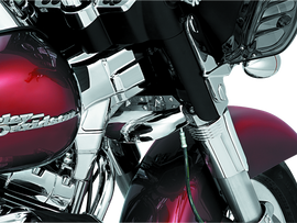 Kuryakyn Lower Tree Wind Deflector 80-13 Touring Chrome