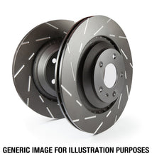 Load image into Gallery viewer, EBC 06-09 Ford Fusion 2.3 USR Slotted Front Rotors