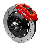 Wilwood Narrow Superlight 6R Front Truck Kit 14.00in Red 88-98 GMC Truck C1500/C2500