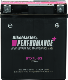BikeMaster BTX7L-BS Battery